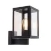 QAZQA Landelijke Wandlamp Zwart IP44 - Sutton Up 1 QAZQA Landelijke Wandlamp Zwart IP44 - Sutton Up -Tuinproducten 10595825