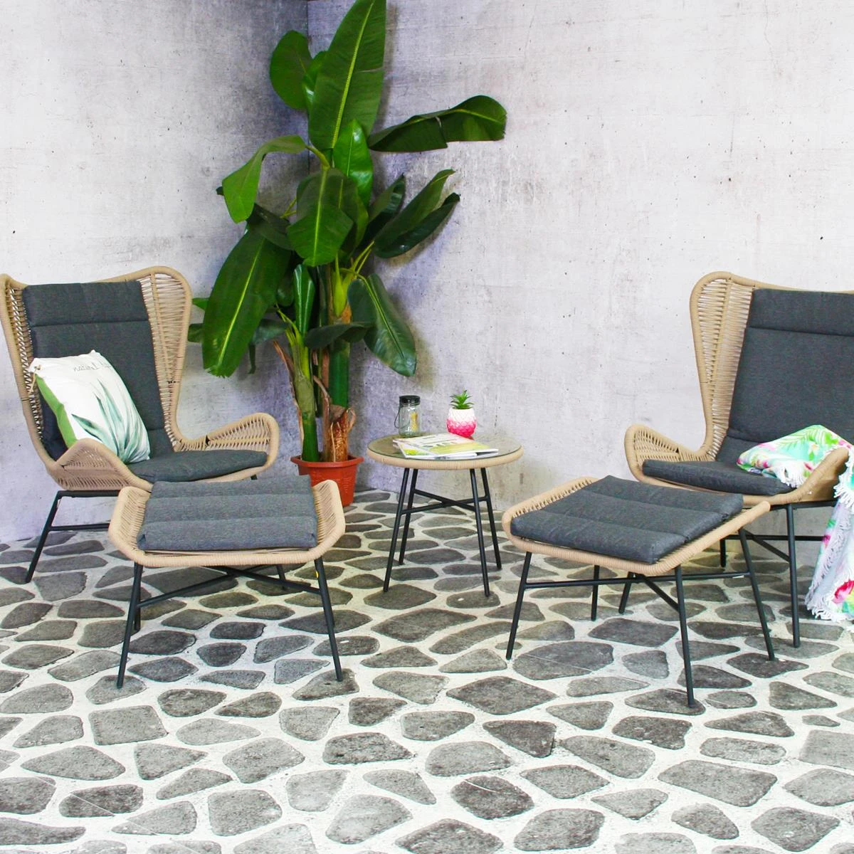 SenS-Line Milan Tuinset 4 SenS-Line Milan Tuinset - Afbeelding 2