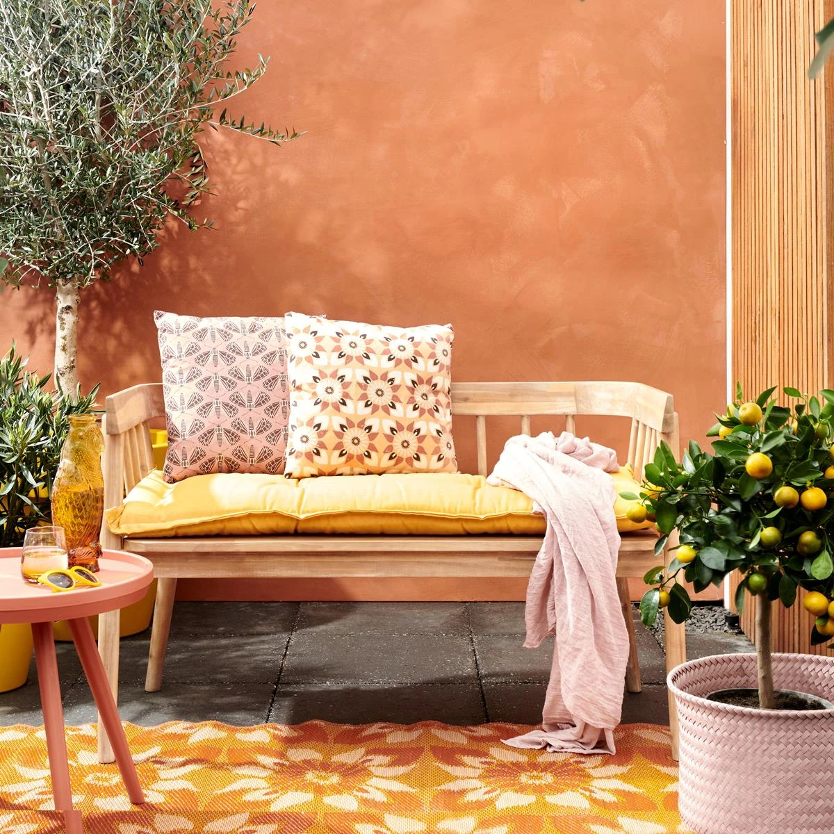 Exotan Daisy Tuinbank 4 Exotan Daisy Tuinbank - Afbeelding 2