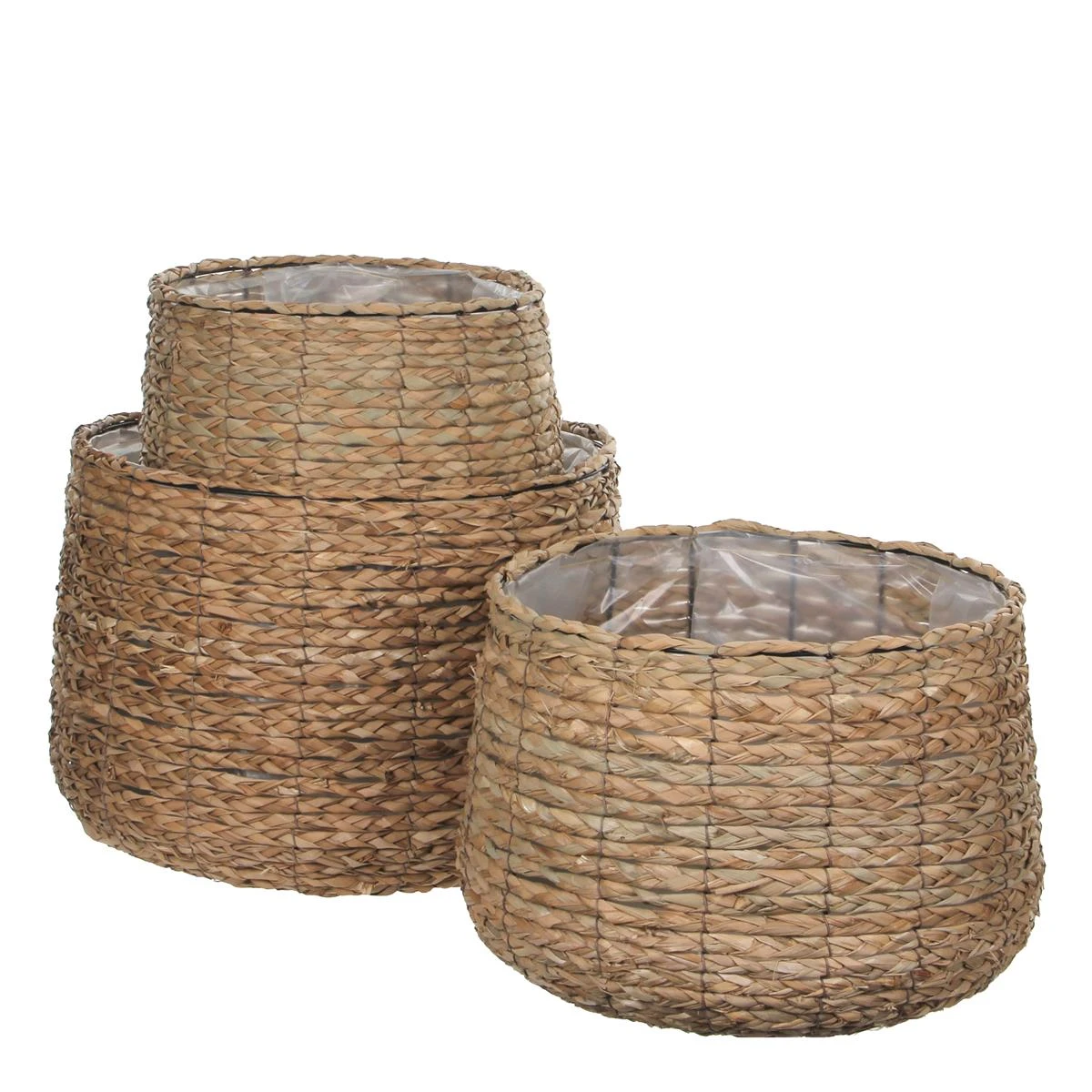 Mica Decorations Avalon Mandenset Voor Planten Ø44 Cm Lichtbruin 3 Mica Decorations Avalon Mandenset Voor Planten Ø44 Cm Lichtbruin