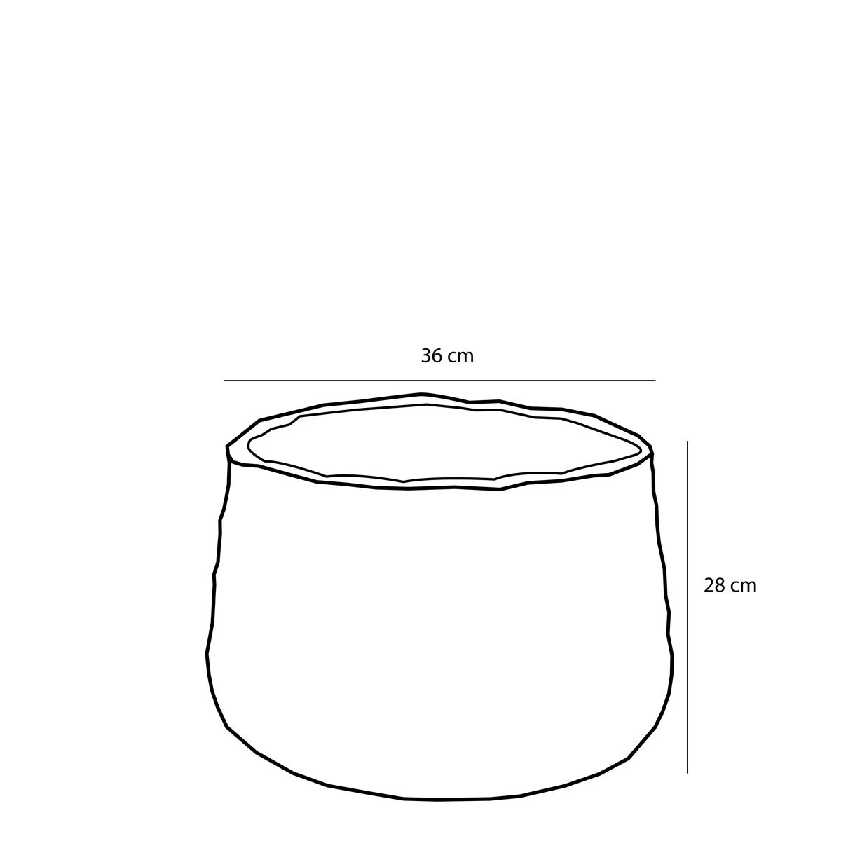 Mica Decorations Avalon Mandenset Voor Planten Ø44 Cm Lichtbruin 7 Mica Decorations Avalon Mandenset Voor Planten Ø44 Cm Lichtbruin - Afbeelding 5