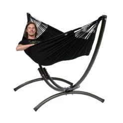 Tropilex® Hangmatstandaard Eénpersoons Arc Zwart 20 Tropilex® Hangmatstandaard Eénpersoons Arc Zwart -Tuinproducten 10658647