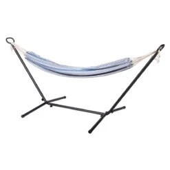 123Hammock Hangmat Eénpersoons Rustic Single Blauw -Tuinproducten 10669442