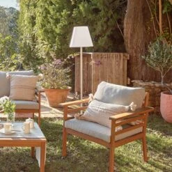 Kave Home Vilma Loungeset - D 74 X B 127 X H 84 Cm -Tuinproducten 10700107