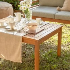 Kave Home Vilma Loungeset - D 74 X B 127 X H 84 Cm -Tuinproducten 10700131