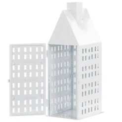 Beliani - DOLOK - Lantaarn - Wit - IJzer -Tuinproducten 10708351