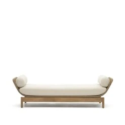 Kave Home - Ligstoel Catalina Beige Van Touw En Massief Acaciahout FSC 12 Kave Home - Ligstoel Catalina Beige Van Touw En Massief Acaciahout FSC -Tuinproducten 10715597