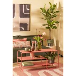 Mica Decorations Obidos Bloempot - H20 X Ø22 Cm - Donkergroen 9 Mica Decorations Obidos Bloempot - H20 X Ø22 Cm - Donkergroen -Tuinproducten 10721826