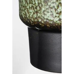 Mica Decorations Obidos Bloempot - H20 X Ø22 Cm - Donkergroen 10 Mica Decorations Obidos Bloempot - H20 X Ø22 Cm - Donkergroen -Tuinproducten 10721834