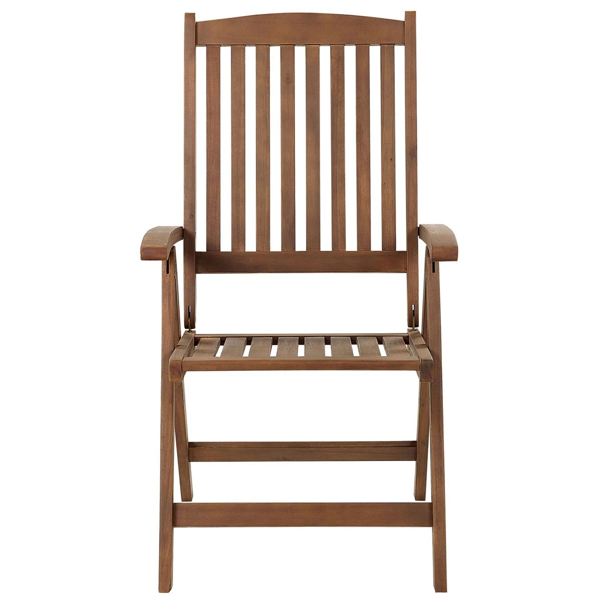 Beliani - AMANTEA - Bistroset Voor 2 - Donkere Houtkleur - Acaciahout 6 Beliani - AMANTEA - Bistroset Voor 2 - Donkere Houtkleur - Acaciahout - Afbeelding 4