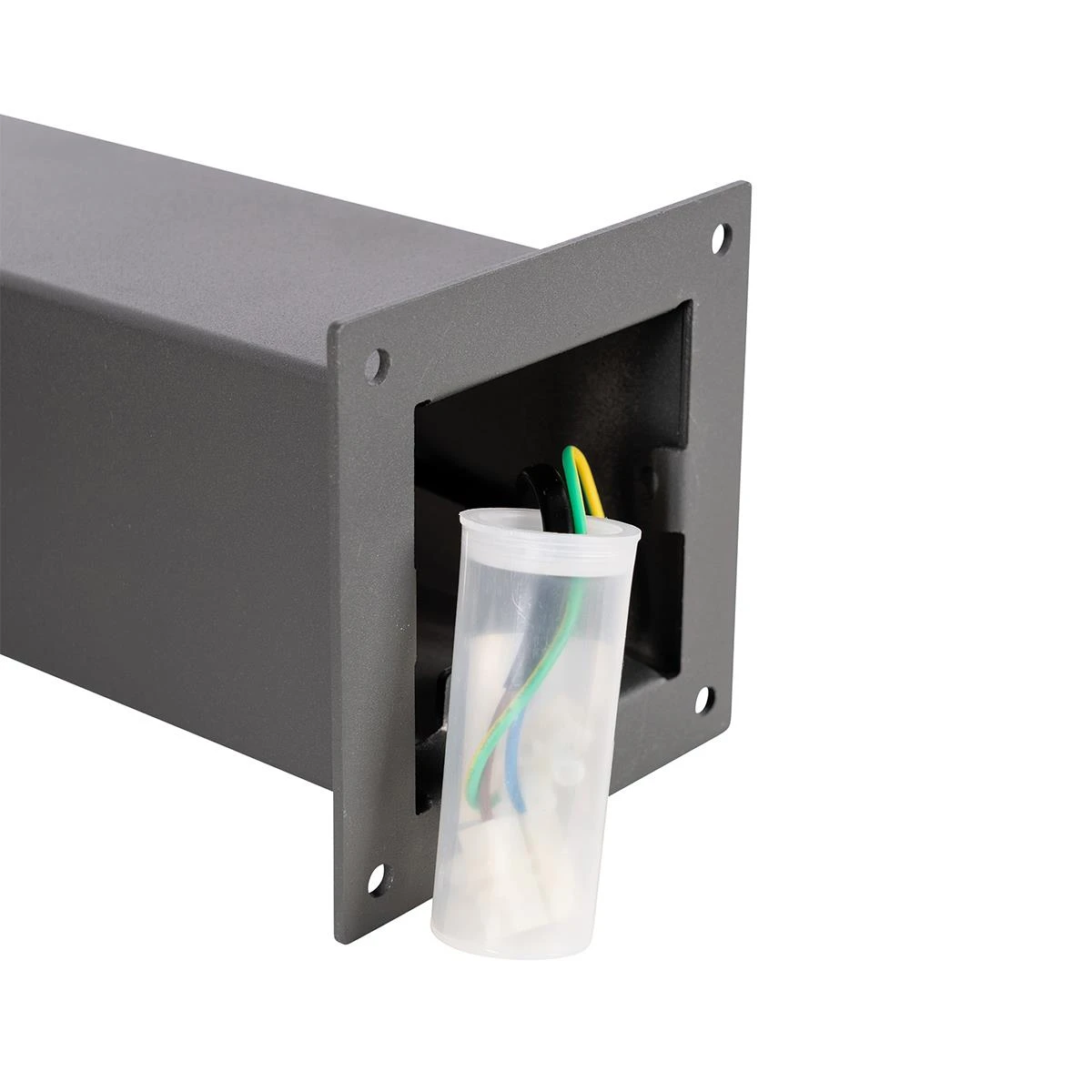 QAZQA Moderne Staande Buitenlamp 30 Cm Donkergrijs IP44 - Denmark 12 QAZQA Moderne Staande Buitenlamp 30 Cm Donkergrijs IP44 - Denmark - Afbeelding 10