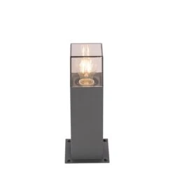 QAZQA Moderne Staande Buitenlamp 30 Cm Donkergrijs IP44 - Denmark 21 QAZQA Moderne Staande Buitenlamp 30 Cm Donkergrijs IP44 - Denmark -Tuinproducten 10787228