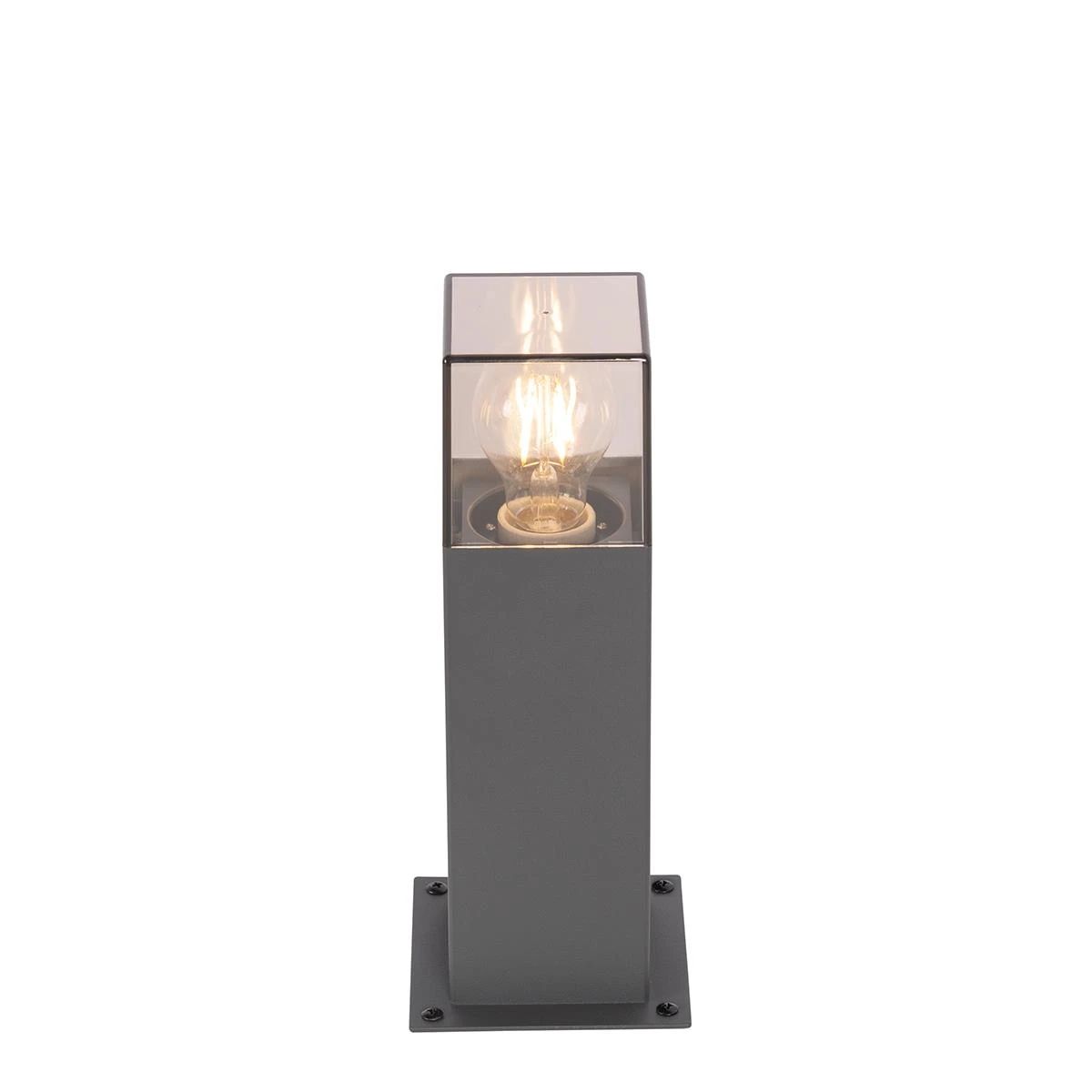 QAZQA Moderne Staande Buitenlamp 30 Cm Donkergrijs IP44 - Denmark 11 QAZQA Moderne Staande Buitenlamp 30 Cm Donkergrijs IP44 - Denmark - Afbeelding 9