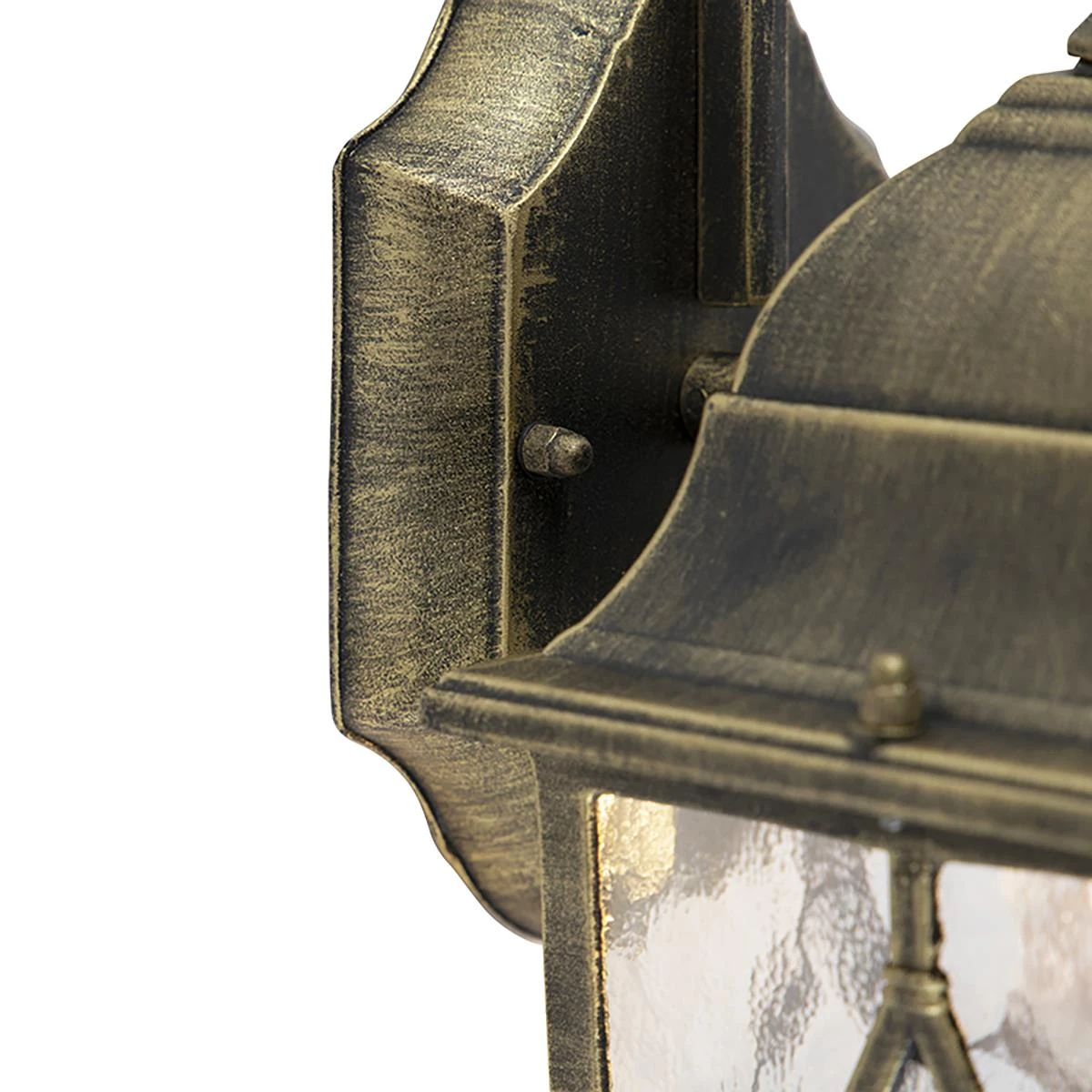 QAZQA Set Van 2 Romantische Buiten Wandlantaarns Brons - London 7 QAZQA Set Van 2 Romantische Buiten Wandlantaarns Brons - London - Afbeelding 5