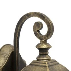 QAZQA Set Van 2 Romantische Buiten Wandlantaarns Brons - London 20 QAZQA Set Van 2 Romantische Buiten Wandlantaarns Brons - London -Tuinproducten 10792718