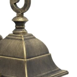 QAZQA Set Van 2 Romantische Buiten Wandlantaarns Brons - London 21 QAZQA Set Van 2 Romantische Buiten Wandlantaarns Brons - London -Tuinproducten 10792726