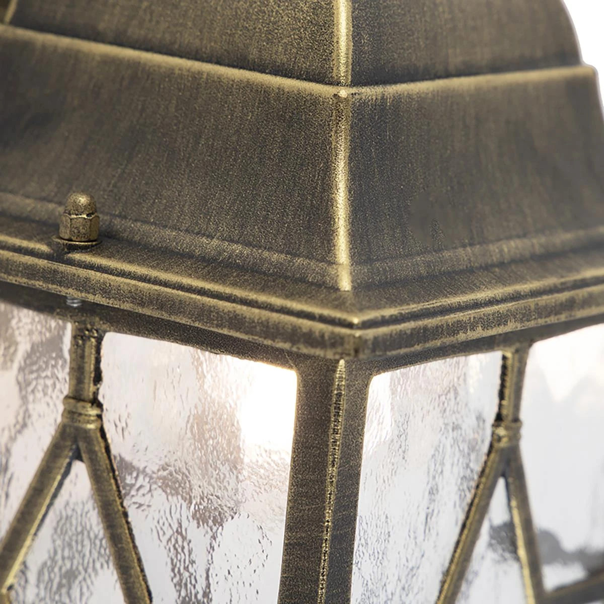 QAZQA Set Van 2 Romantische Buiten Wandlantaarns Brons - London 11 QAZQA Set Van 2 Romantische Buiten Wandlantaarns Brons - London - Afbeelding 9