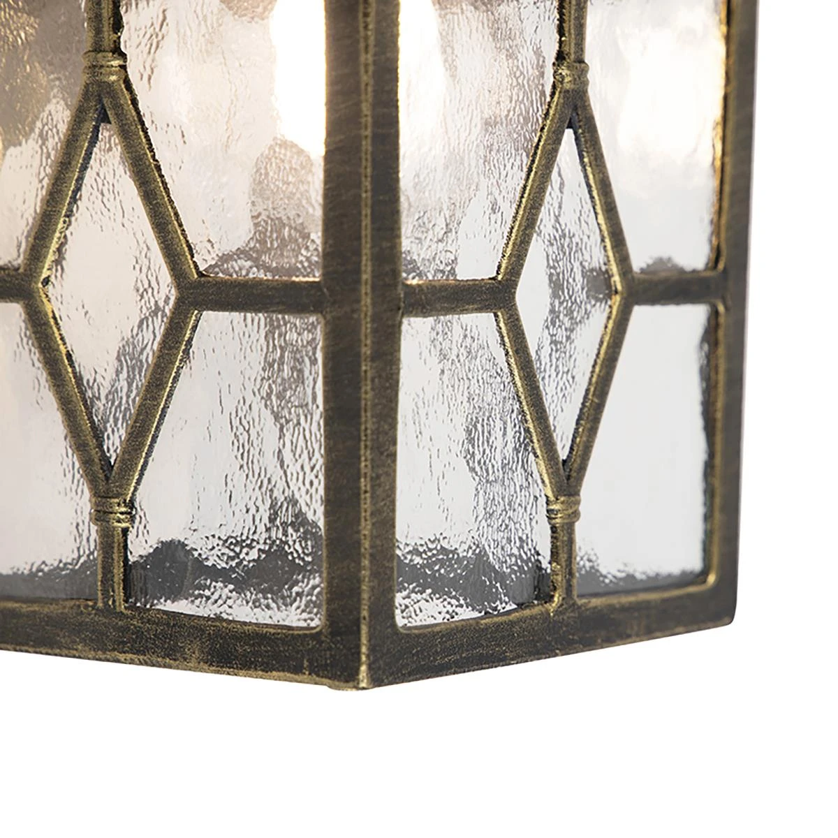 QAZQA Set Van 2 Romantische Buiten Wandlantaarns Brons - London 13 QAZQA Set Van 2 Romantische Buiten Wandlantaarns Brons - London - Afbeelding 11