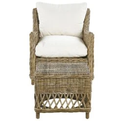 Beliani - RIBOLLA - Tuinstoel Set Van 2 - Natuurlijk - Rotan 15 Beliani - RIBOLLA - Tuinstoel Set Van 2 - Natuurlijk - Rotan -Tuinproducten 10793074