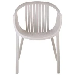 Beliani-NAPOLI-Tuinstoelen Set Van 4-Beige-Synthetisch Materiaal -Tuinproducten 10795753