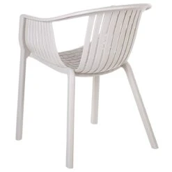 Beliani-NAPOLI-Tuinstoelen Set Van 4-Beige-Synthetisch Materiaal -Tuinproducten 10795791