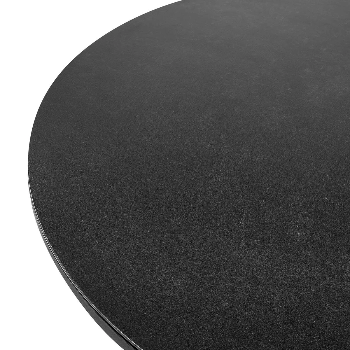 Beliani - OLMETTO | TAVIANO - Tuinset Voor 4 - Zwart - Aluminium 6 Beliani - OLMETTO | TAVIANO - Tuinset Voor 4 - Zwart - Aluminium - Afbeelding 4