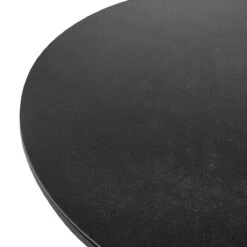 Beliani - OLMETTO|BUSETTO - Tuinset Voor 4 - Zwart - Aluminium -Tuinproducten 10806495