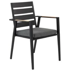 Beliani - OLMETTO | TAVIANO - Tuinset Voor 4 - Zwart - Aluminium 20 Beliani - OLMETTO | TAVIANO - Tuinset Voor 4 - Zwart - Aluminium -Tuinproducten 10806530