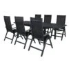 24Designs Nerja Tuinset - 6 Stoelen + Tuintafel - Zwart 1 24Designs Nerja Tuinset - 6 Stoelen + Tuintafel - Zwart -Tuinproducten 10813401
