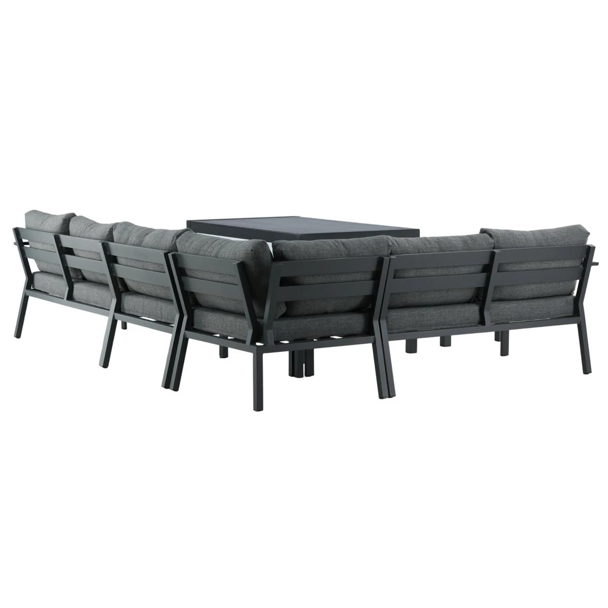 24Designs Alentejo Tuinset - Zwart Aluminium 9 24Designs Alentejo Tuinset - Zwart Aluminium - Afbeelding 7