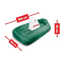 Fatboy Air Lounger - Luchtzak - Oplaasbare Zitzak Lamzac L - Groen -Tuinproducten 10815943