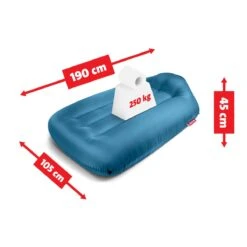 Fatboy Air Lounger - Luchtzak - Oplaasbare Zitzak Lamzac L - Blauw 10 Fatboy Air Lounger - Luchtzak - Oplaasbare Zitzak Lamzac L - Blauw -Tuinproducten 10815944