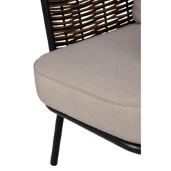 Lisomme Marit 4 Delige Tuin Loungeset Bruin - Met Zitkussens -Tuinproducten 10818495