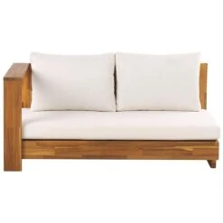 Beliani - MARETTIMO - Loungeset Voor 5 - Lichte Houtkleur - Acaciahout 15 Beliani - MARETTIMO - Loungeset Voor 5 - Lichte Houtkleur - Acaciahout -Tuinproducten 10819512