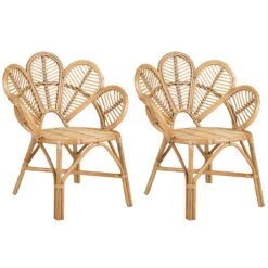 Beliani - FLORENTINE II | LIMNI - Bistroset - Natuurlijk - Rotan 14 Beliani - FLORENTINE II | LIMNI - Bistroset - Natuurlijk - Rotan -Tuinproducten 10819835