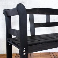 SenS-Line Tuinbank B 113 Cm - Zwart 6 SenS-Line Tuinbank B 113 Cm - Zwart -Tuinproducten 10821125