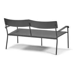 SERAX - Vincent Van Duysen - August Tuinbank B 136 Cm - Zwart 8 SERAX - Vincent Van Duysen - August Tuinbank B 136 Cm - Zwart -Tuinproducten 10824381