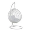 J-Line Hangstoel Rond Staal Wit 2 J-Line Hangstoel Rond Staal Wit -Tuinproducten 10835368