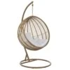 J-Line Hangstoel Rond Staal Naturel -Tuinproducten 10835390