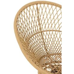 J-Line Zetel+Kussens Zayo Draai Metaal|Riet Beige 19 J-Line Zetel+Kussens Zayo Draai Metaal|Riet Beige -Tuinproducten 10835491