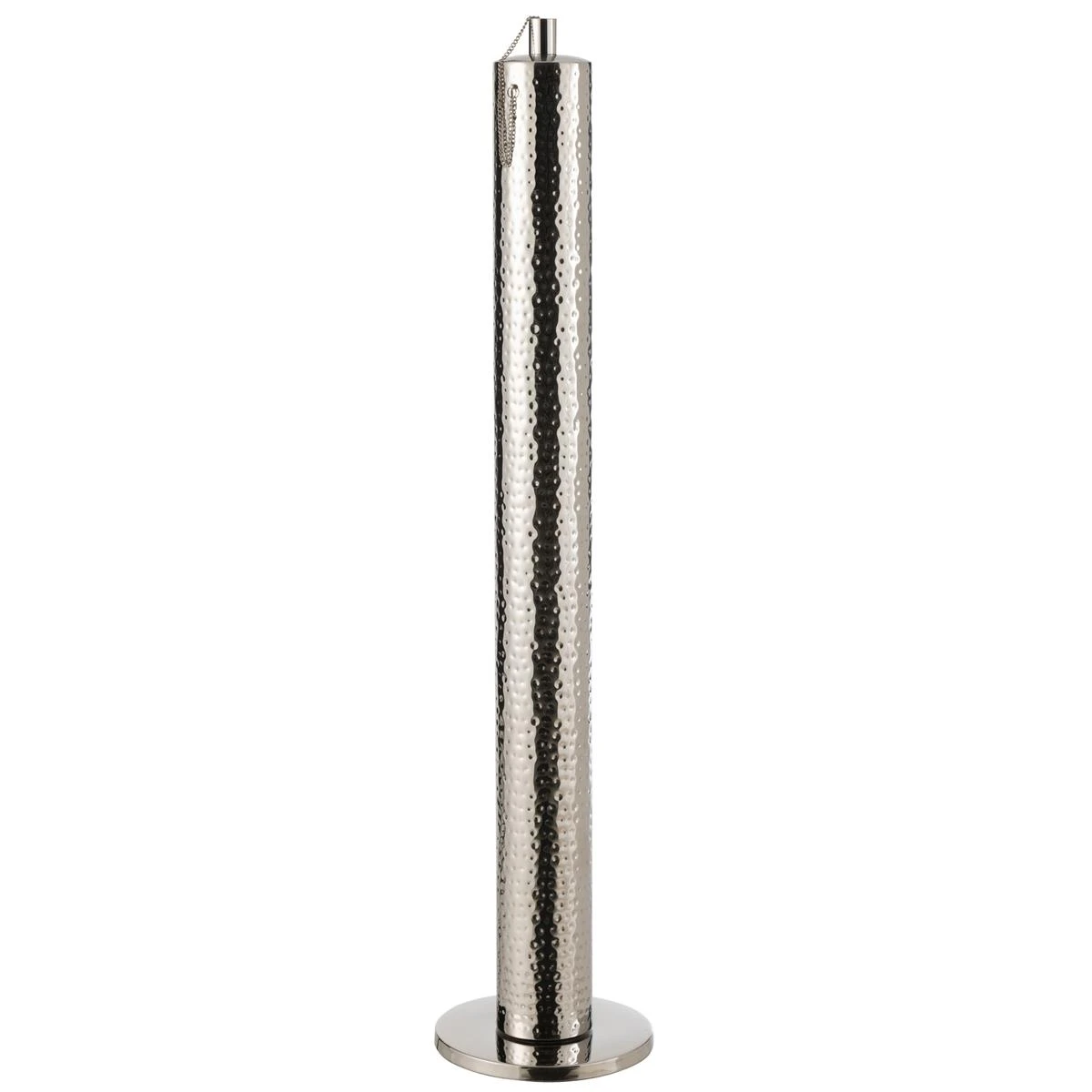 J-Line Fakkel Tiffany Stainless Steel Zilver Extralarge 3 J-Line Fakkel Tiffany Stainless Steel Zilver Extralarge