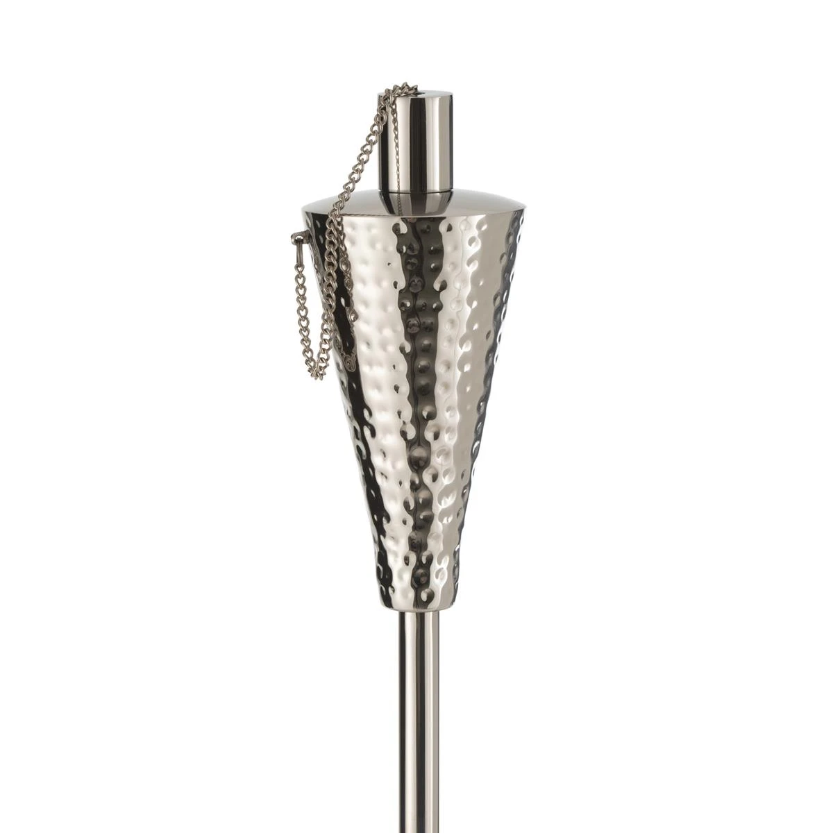 J-Line Tuinfakkel Conisch Stainless Steel Zilver 5 J-Line Tuinfakkel Conisch Stainless Steel Zilver - Afbeelding 3