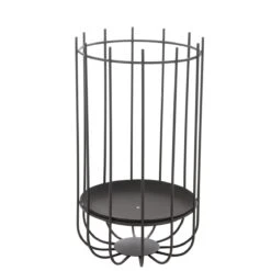 J-Line Vuurkorf Hoog Ijzer Zwart Small