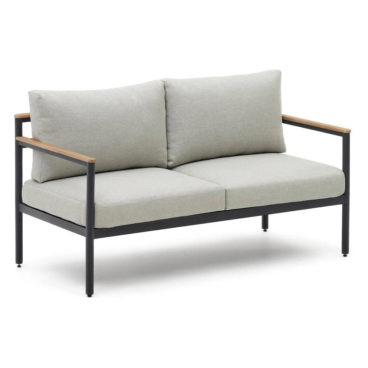 Kave Home - Set Aiguafreda Van 2 Zitsbank, 2 Fauteuils En Salontafel 4 Kave Home - Set Aiguafreda Van 2 Zitsbank, 2 Fauteuils En Salontafel - Afbeelding 2