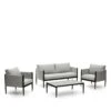 Kave Home - Satuna Set Van 2 Fauteuils, 2-zitsbank En Salontafel In 1 Kave Home - Satuna Set Van 2 Fauteuils, 2-zitsbank En Salontafel In -Tuinproducten 10855184