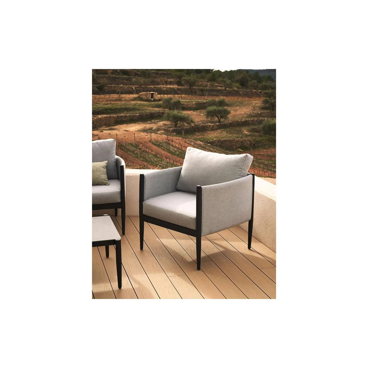 Kave Home - Satuna Set Van 2 Fauteuils, 2-zitsbank En Salontafel In 4 Kave Home - Satuna Set Van 2 Fauteuils, 2-zitsbank En Salontafel In - Afbeelding 2