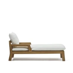 Kave Home - Forcanera Ligstoel In Massief Teakhout 15 Kave Home - Forcanera Ligstoel In Massief Teakhout -Tuinproducten 10855536