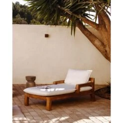 Kave Home - Forcanera Ligstoel In Massief Teakhout 18 Kave Home - Forcanera Ligstoel In Massief Teakhout -Tuinproducten 10855581
