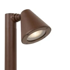 QAZQA Modern Buiten Paaltje Roestbruin 30 Cm IP44 Verstelbaar - Ciara 15 QAZQA Modern Buiten Paaltje Roestbruin 30 Cm IP44 Verstelbaar - Ciara -Tuinproducten 10899332