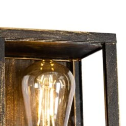 QAZQA Vintage Wandlamp Antiek Goud 38 Cm 2-lichts IP44 - Charlois 16 QAZQA Vintage Wandlamp Antiek Goud 38 Cm 2-lichts IP44 - Charlois -Tuinproducten 10899408